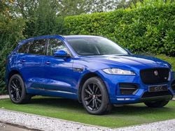 Blue Used 2017 Jaguar F-Pace R-Sport SUV | £17,495 (Fair price)