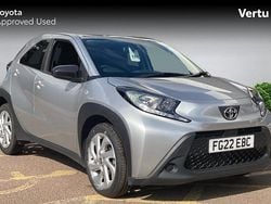 Silver Used 2022 Toyota Aygo PURE Hatchback | £10,542 (Good price)
