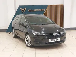 Black Used 2017 Vauxhall Astra Design Edition Estate | £7,998 (Fair price)