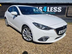 White Used 2015 Mazda 3 Inclusive Hatchback | £5,499 (Fair price)