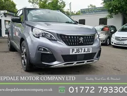 Grey Used 2017 Peugeot 3008 Allure Hatchback | £9,990 (Fair price)