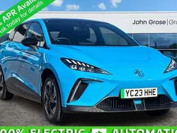 Blue Used 2023 MG MG4 EV Trophy Hatchback | £15,495 (Fair price)