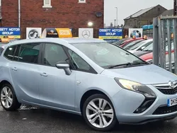 White Used 2014 Vauxhall Zafira Tourer SRi MPV | £2,995 (Fair price)