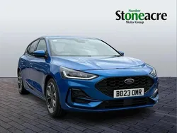 Blue Used 2023 Ford Focus ST-Line X Hatchback | £15,495 (Fair price)