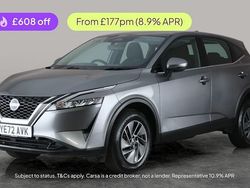 Grey Used 2022 Nissan Qashqai Acenta Premium SUV | £14,248 (Good price)
