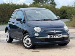 Blue Used 2013 Fiat 500 Lounge Hatchback | £2,449 (Fair price)