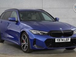 Blue Used 2024 BMW 320 M Sport Estate | £35,000 (Expensive)
