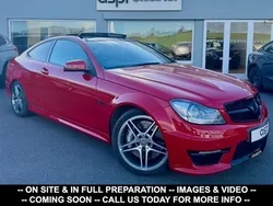 Red Used 2014 Mercedes C63 AMG AMG Edition 1 Coupe | £28,500 (A bit pricey)
