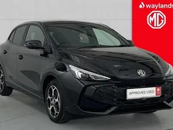Black Used 2025 MG MG3 Trophy Hatchback | £17,990