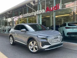 Grey New 2024 Audi Q4 Sportback e-tron S-Line SUV | £42,990 (Good price)