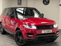 Red Used 2013 Land Rover Range Rover Sport HSE Dynamic SUV | £10,995 (Good price)