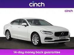 White Used 2020 Volvo S90 Momentum Sedan | £16,349 (Fair price)