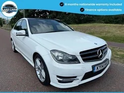White Used 2014 Mercedes C220 Sport Edition Sedan | £11,490 (Good price)