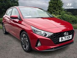 Red Used 2021 Hyundai i20 Hatchback | £12,899 (Fair price)