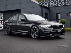 Black Used 2018 BMW 530 M Sport Sedan | £20,650 (Fair price)