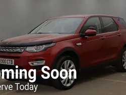 Red Used 2017 Land Rover Discovery Sport HSE Luxury SUV | £16,490 (Fair price)