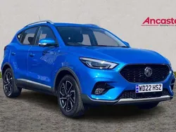Blue Used 2022 MG ZS Exclusive Sedan | £14,795 (Fair price)