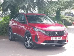 Red Used 2022 Peugeot 3008 Allure Premium SUV | £19,998 (Fair price)
