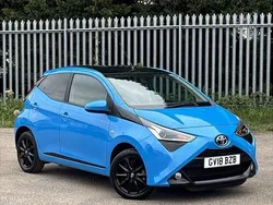 Blue Used 2018 Toyota Aygo x-press Hatchback | £8,245 (Fair price)