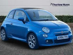 Blue Used 2015 Fiat 500C S Cabriolet | £5,466 (Super price)