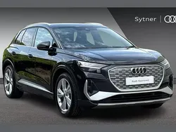 Black Used 2024 Audi Q4 e-tron S-Line SUV | £36,500 (Fair price)