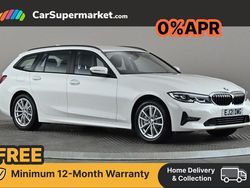 White Used 2021 BMW 330e Impressive Estate | £26,497 (Expensive)