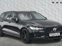 Black Used 2023 Volvo V60 Plus Estate | £29,189 (Good price)