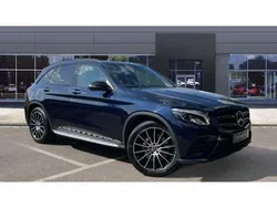 Blue Used 2019 Mercedes GLC250 AMG SUV | £24,428 (Fair price)