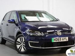 Atlantic blue Used 2019 VW e-Golf Hatchback | £11,195 (A bit pricey)