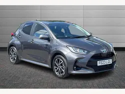 Grey Used 2023 Toyota Yaris Hybrid Design Hatchback | £17,595 (Fair price)