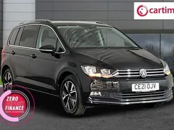 Black Used 2021 VW Touran SEL MPV | £23,299 (Fair price)