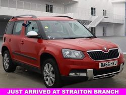 Red Used 2017 Skoda Yeti SE L SUV | £9,995 (Fair price)