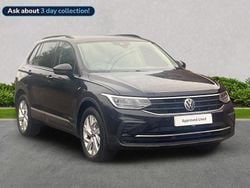 Black Used 2021 VW Tiguan Life SUV | £16,558 (Fair price)