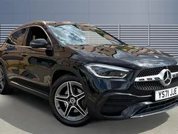 Black Used 2021 Mercedes GLA220 AMG Line Premium Plus SUV | £32,095 (A bit pricey)
