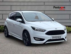 White Used 2018 Ford Focus ST-Line X Hatchback | £9,299 (Good price)