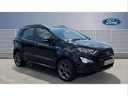 Black Used 2022 Ford Ecosport ST-Line SUV | £13,786 (Fair price)