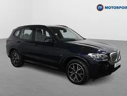 Black Used 2021 BMW X3 M Sport SUV | £31,699 (Fair price)