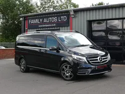 Black Used 2019 Mercedes V250 AMG line MPV | £46,800 (Fair price)