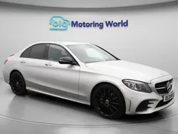 Silver Used 2021 Mercedes C220 AMG line Sedan | £23,400 (A bit pricey)