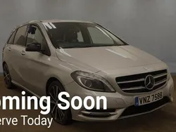 Silver Used 2014 Mercedes B220 MPV | £8,950