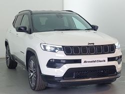 Bicolour solid alpine white with black roof New 2025 Jeep Compass Summit SUV | £26,998 (Good price)