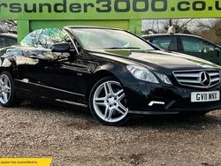 Black Used 2011 Mercedes E350 Cabriolet | £6,250 (Fair price)