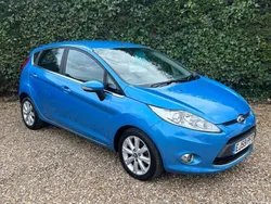 Blue Used 2010 Ford Fiesta Zetec Hatchback | £5,999 (Fair price)