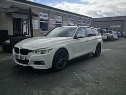 White Used 2018 BMW 318 M Sport Estate | £7,495 (Good price)