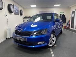 Blue Used 2017 Skoda Fabia SE L Hatchback | £7,995 (Good price)