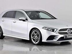 Iridium silver Used 2020 Mercedes A200 AMG line Hatchback | £15,990 (Fair price)