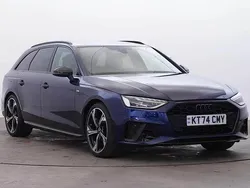 Blue Used 2025 Audi A4 Black Edition Estate | £33,490 (A bit pricey)