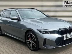 Metallictitanium grey Used 2023 BMW 330e M Sport Estate | £32,109 (Fair price)