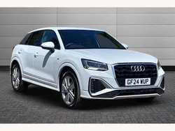 Glacier white Used 2024 Audi Q2 S-Line SUV | £25,995 (Fair price)