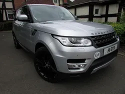 Silver Used 2014 Land Rover Range Rover Sport HSE SUV | £14,999 (Fair price)